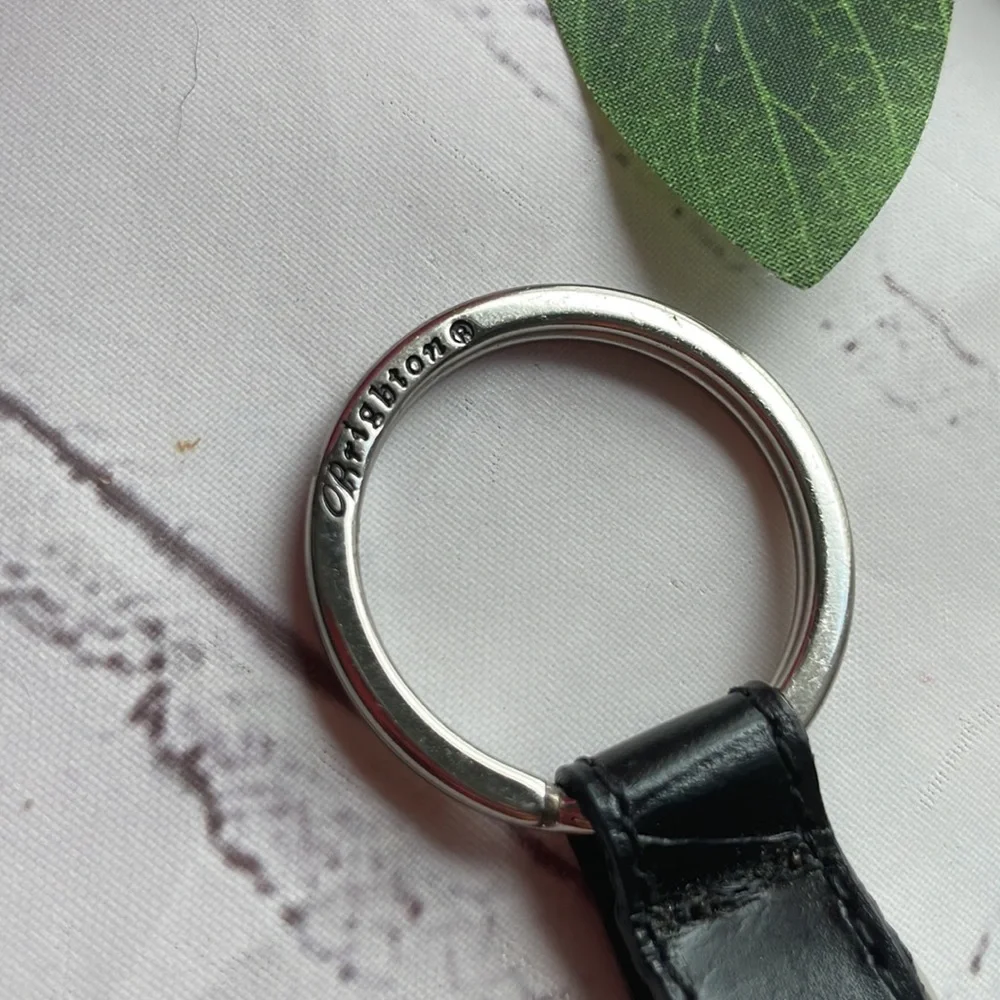 Vintage Brighton heart keychain